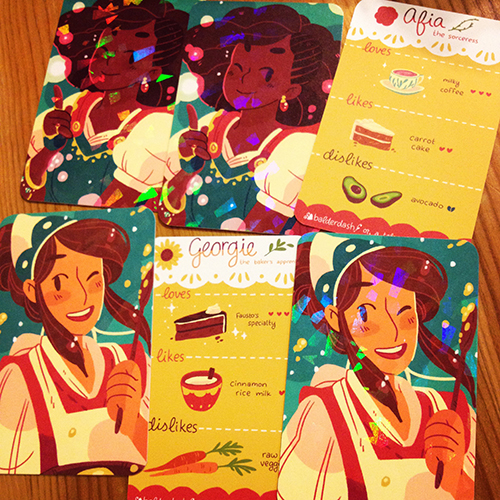!!HOLOGRAPHIC CHARACTER CARDS!!